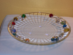 Platter with side wiring