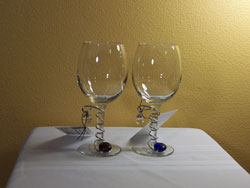 White wine with dangles